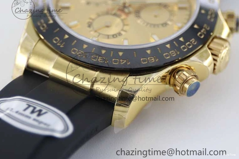 MiroTime 0423 Daytona 116518 TWF 1:1 Best Edition 904L Steel YG Dial on Oysterflex Strap A Youthful 2424